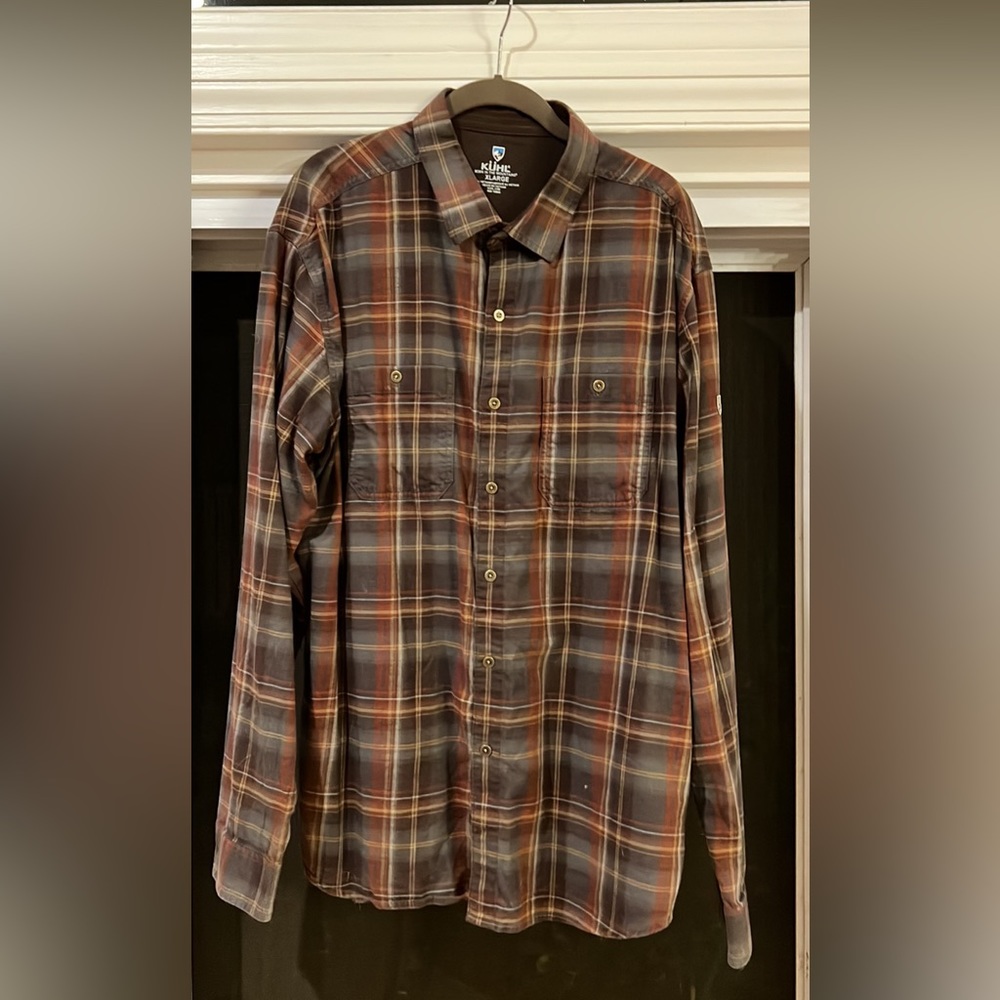 Kuhl Plaid Shirt XL
